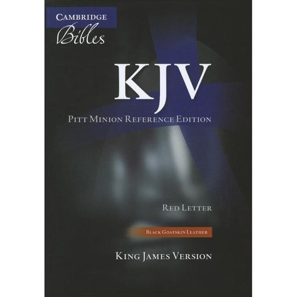 Pitt Minion Reference Bible-KJV -- Cambridge University Press